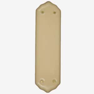Cream Porcelain Finger Plate