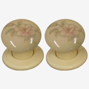 Contessa Porcelain Door Knobs (Pair)