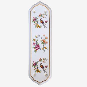 Festoon Porcelain Finger Plate