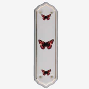 Butterfly Porcelain Finger Plate