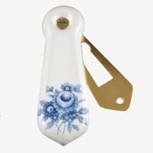 Saxony Porcelain Escutcheon / Keyhole Cover