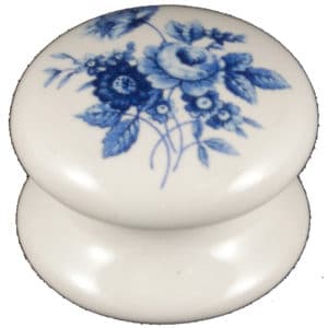 Saxony Porcelain Victorian Cupboard Knob