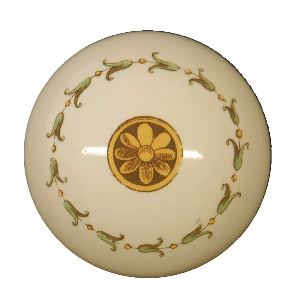 Cameo Porcelain One Piece Wardrobe Knob - Image 2