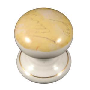Romeo & Juliet Porcelain One Piece Cupboard Knob