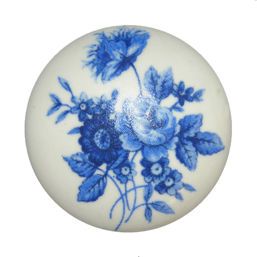 Saxony Porcelain Victorian Cupboard Knob - Image 2