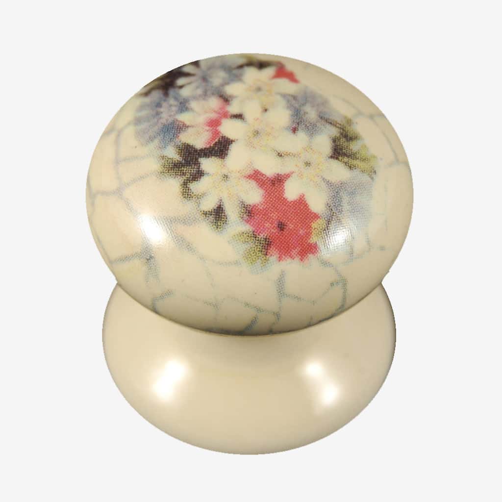 Valentino Porcelain One Piece Cupboard Knob