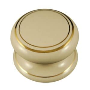 Cream Double Goldline Porcelain Victorian Cupboard Knob