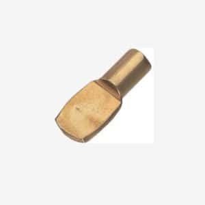 50 x Brass Shelf Studs