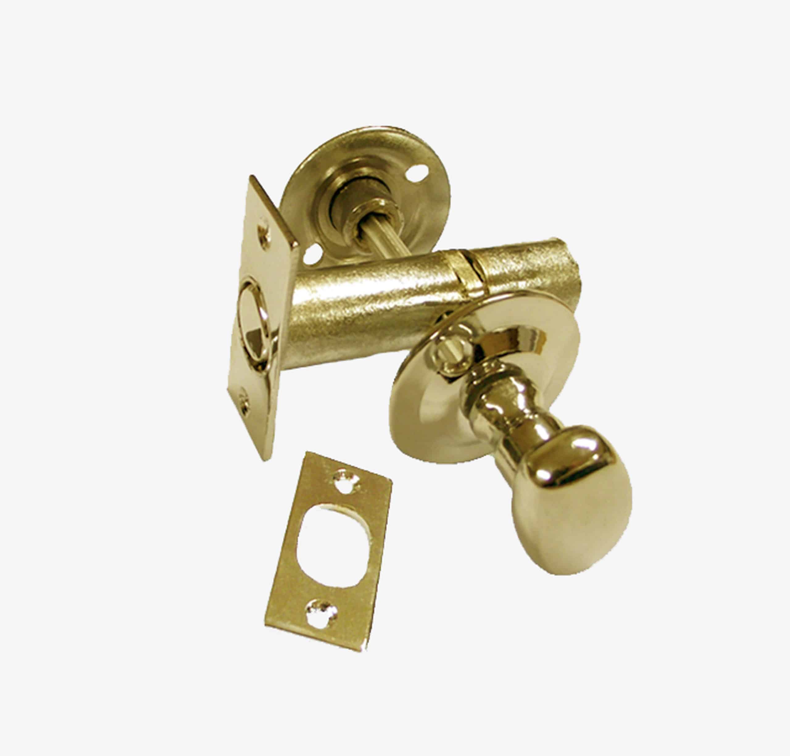 Polished Brass Turn and Release