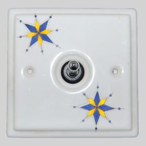 Galaxy Porcelain Single Toggle Switch