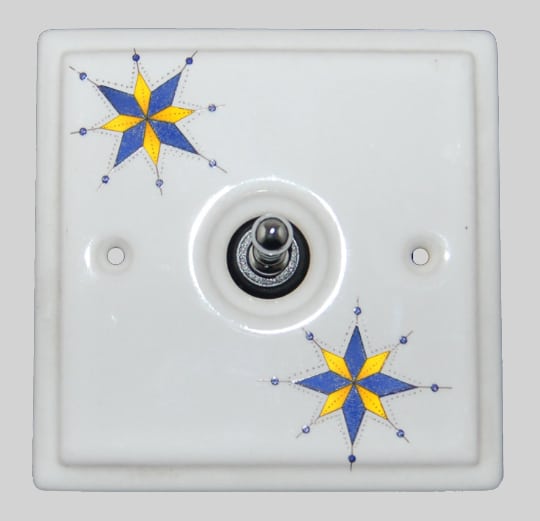 Galaxy Porcelain Single Toggle Switch