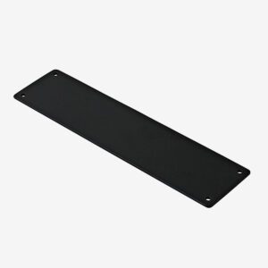Classic Matt Black Push Plate