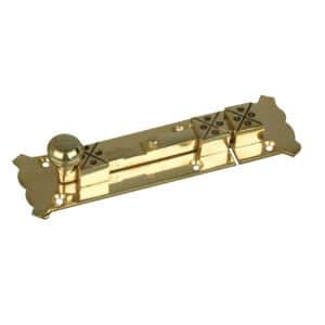 Arts & Crafts Brass Bolt - Small