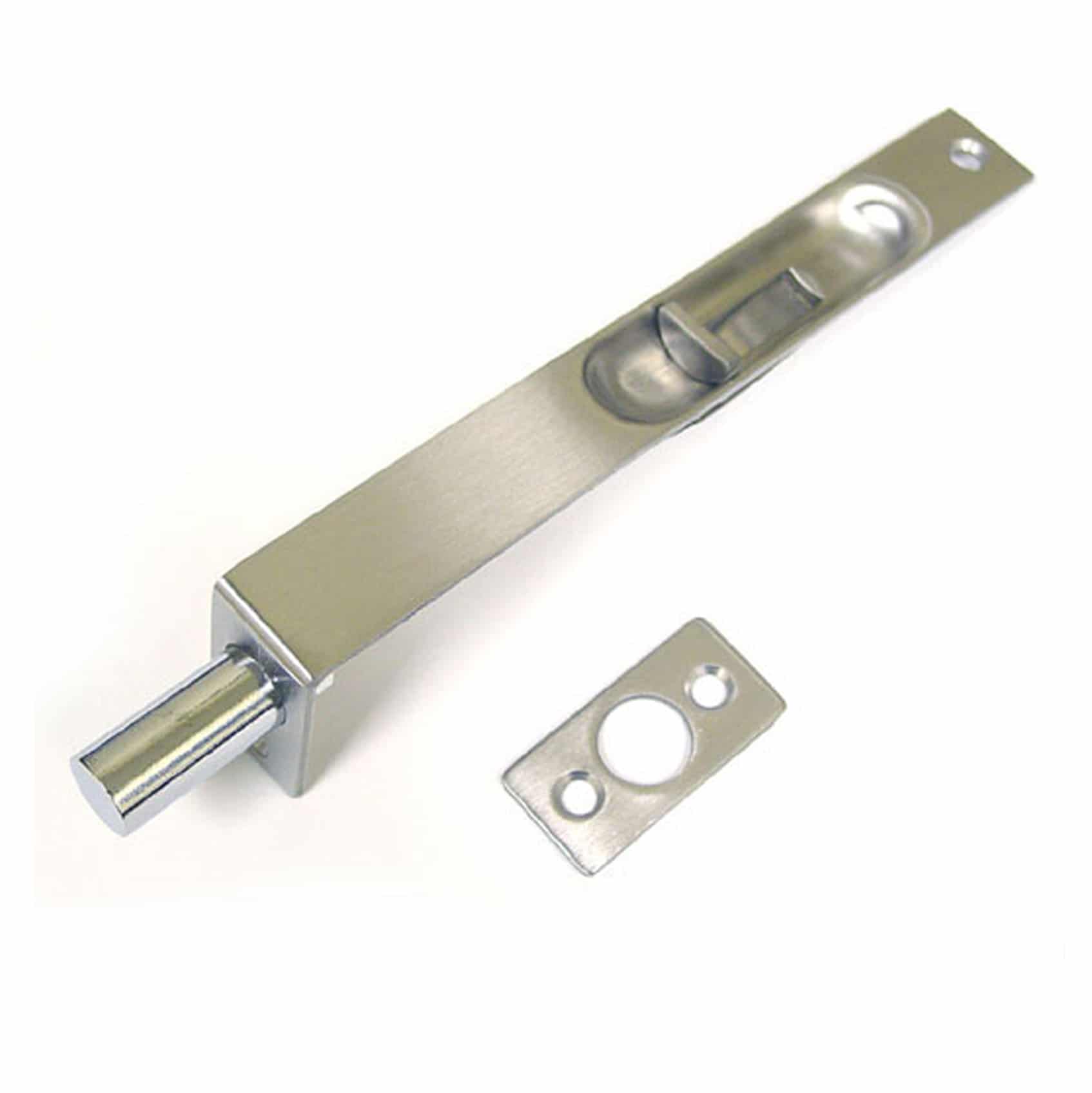 Barron Satin Nickel Flush Side Bolt