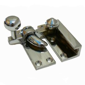 Chrome Ball End Sash Window Catch