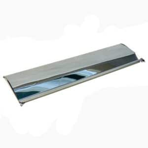 Chrome Letterbox Flap 300 X 83mm
