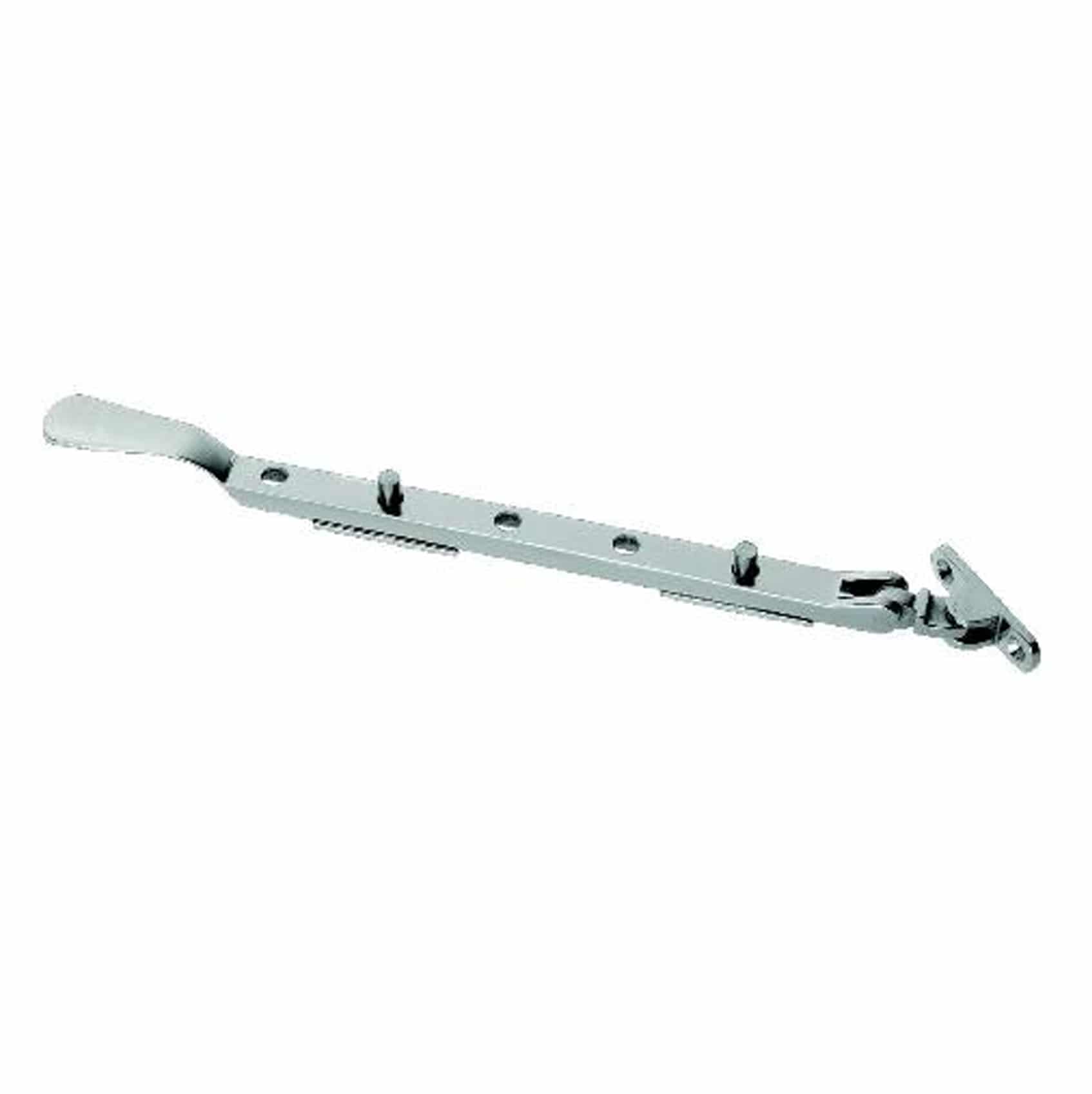 Spoon End Chrome Casement Stay 10"