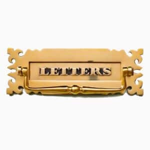 Dumfries Brass Letterbox
