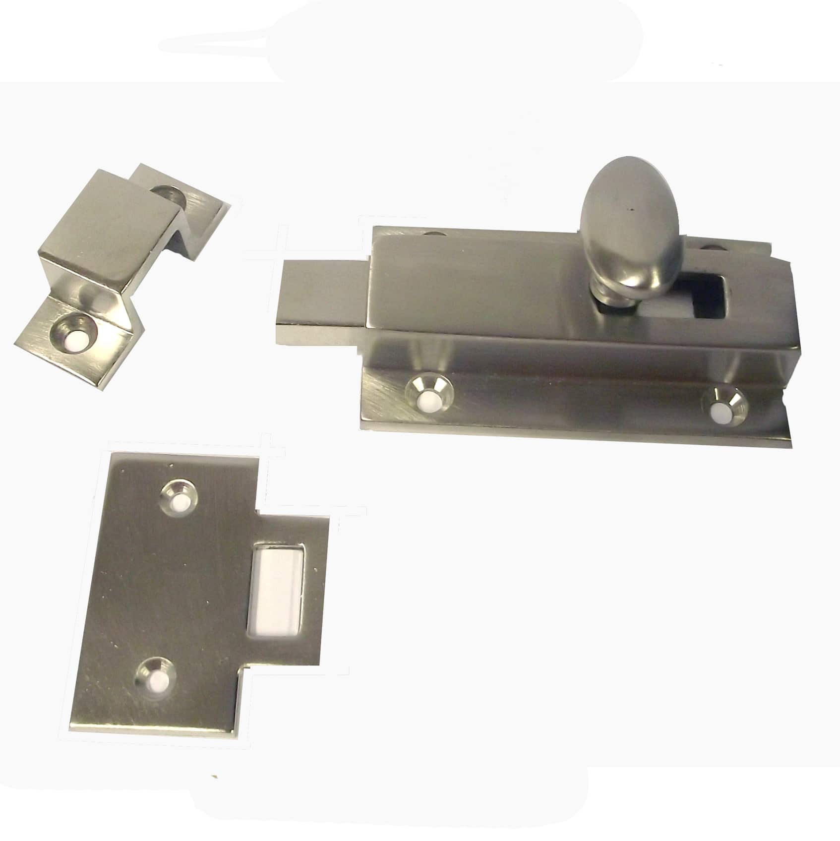 Westminster Brushed Nickel Bolt